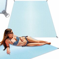 Mata plażowa koc na plażę sand free XXL 200x200cm цена и информация | Полотенца | 220.lv