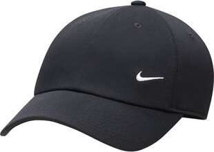 Nike cepure Club Cap U Cb Sm Swsh, melna цена и информация | Мужские шарфы, шапки, перчатки | 220.lv