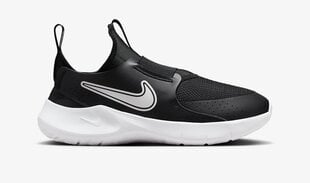 Nike jauniešu skriešanas apavi Flex Runner 3, melnas un baltas krāsas cena un informācija | Sporta apavi bērniem | 220.lv