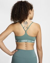 Nike sieviešu treniņu krūšturis Indy Lgt, jūras zaļš kaina ir informacija | Sporta apģērbs sievietēm | 220.lv