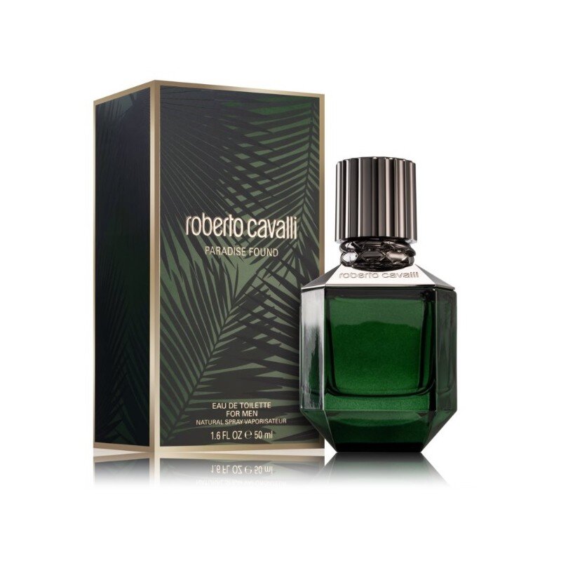 Tualetes ūdens Roberto Cavalli Paradise Found EDT vīriešiem, 50 ml cena un informācija | Vīriešu smaržas | 220.lv