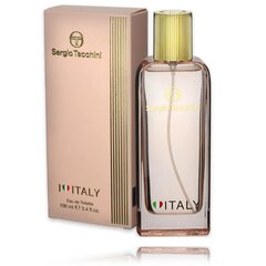 Tualetes ūdens Sergio Tacchini I Love Italy EDT sievietēm, 100 ml cena un informācija | Sieviešu smaržas | 220.lv