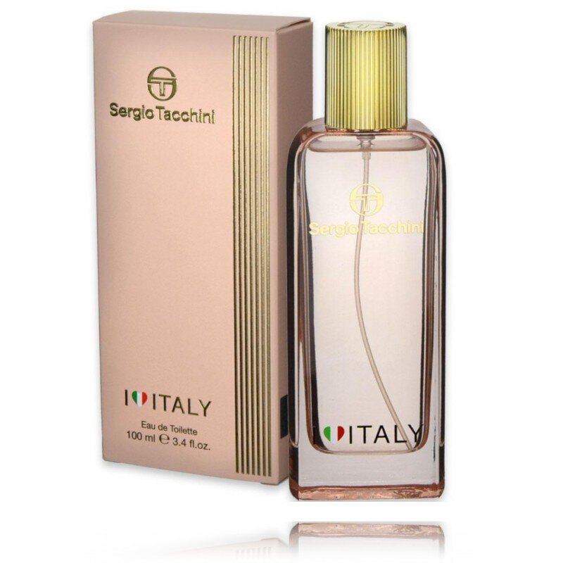 Tualetes ūdens Sergio Tacchini I Love Italy EDT sievietēm, 100 ml cena un informācija | Sieviešu smaržas | 220.lv