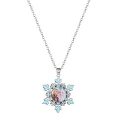 FROZEN ожерелье с эмалью Снежинка цена и информация | Аксессуары для детей | 220.lv