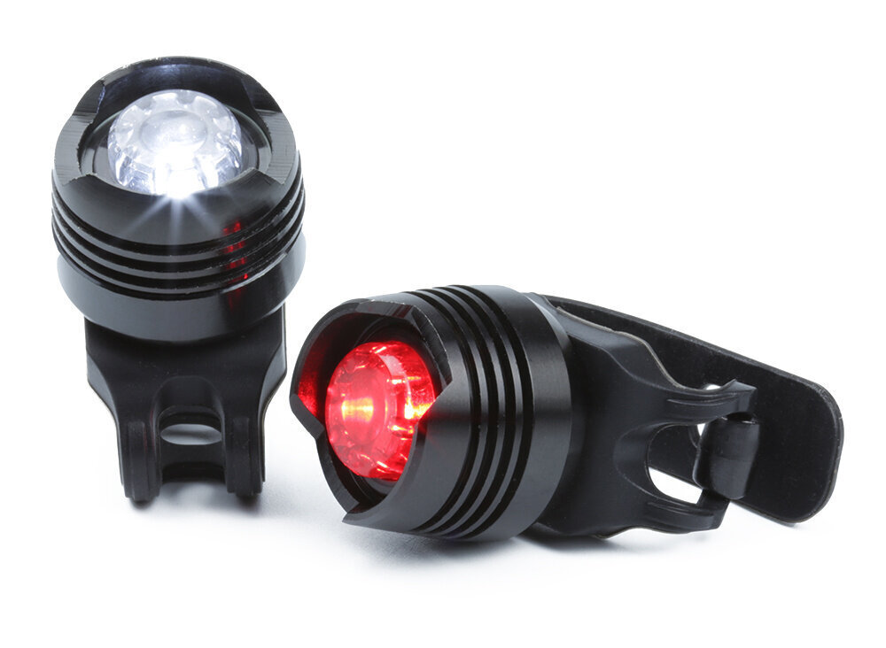 Velosipēdu apgaismojuma komplekts JY-3006 2K, melns cena un informācija | Velo lukturi un atstarotāji | 220.lv