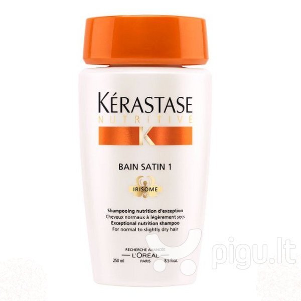 Mitrinošs šampūns sausiem matiem Kerastase Nutritive Bain Satin Irisome, 250 ml цена и информация | Šampūni | 220.lv