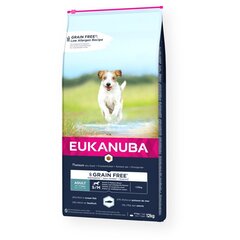 Eukanuba Grain Free для собак мелких и средних пород, 12 кг цена и информация |  Сухой корм для собак | 220.lv