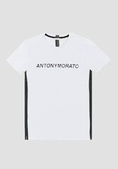 T-krekls vīriešiem Antony Morato 35408-7, balts cena un informācija | Vīriešu T-krekli | 220.lv