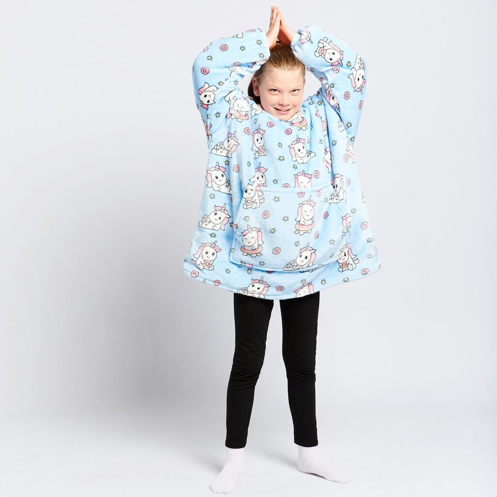 Džemperis bērniem The Oodie, zils cena un informācija | Jakas, džemperi, žaketes, vestes meitenēm | 220.lv