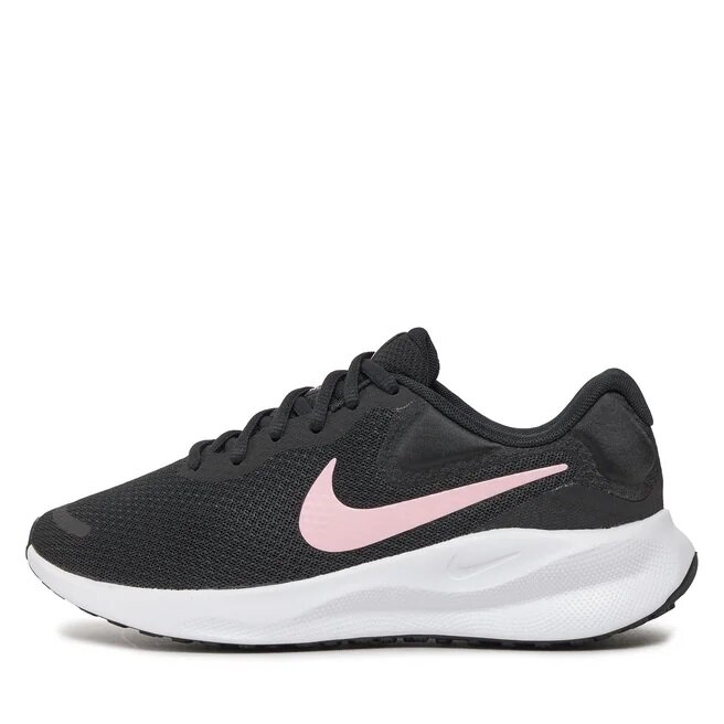 Nike sieviešu skriešanas apavi Revolution 7, melni-gaiši rozā cena un informācija | Sporta apavi sievietēm | 220.lv