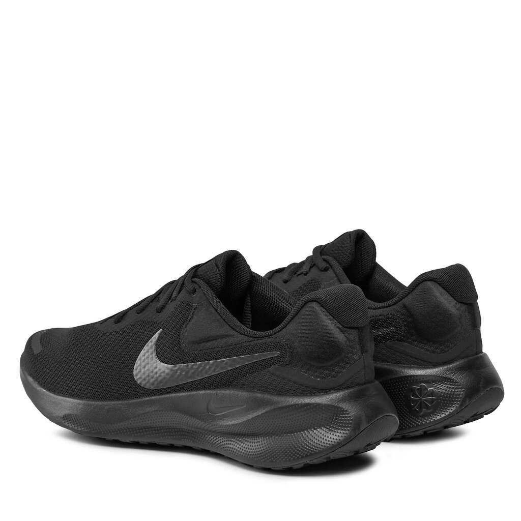 Nike vīriešu skriešanas apavi Revolution 7, melni cena un informācija | Sporta apavi vīriešiem | 220.lv