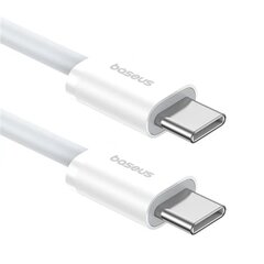 Fast Charging cable Baseus USB-C to USB-C Habitat Series 1m 100W (green) цена и информация | Кабели и провода | 220.lv