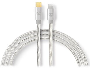 Nedis Lightning/USB, 2 m цена и информация | Кабели и провода | 220.lv