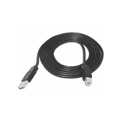 USB Printer Cable - A-Male to B-Male Cord 1.5m black TFO Supplies Line цена и информация | Кабели и провода | 220.lv