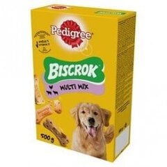 Pedigree Multi biscrok suņiem ar graudiem un gaļu, 0,5 kg x 12 cena un informācija | Pedigree Zoo preces | 220.lv