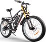 Elektriskais velosipēds Cysum M900 Plus, 26", melns cena un informācija | Elektrovelosipēdi | 220.lv