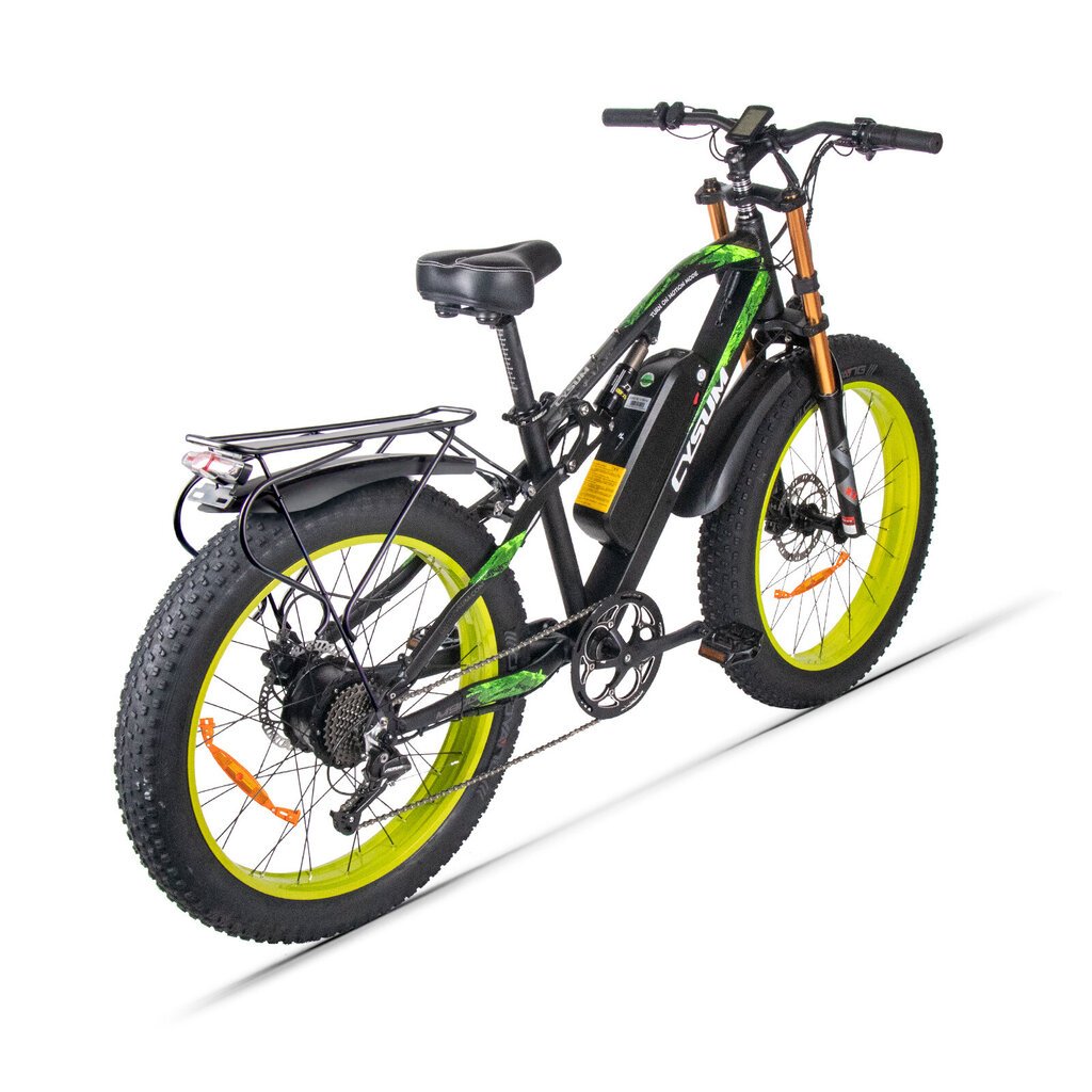 Elektriskais velosipēds Cysum M900 Plus, 26", melns cena un informācija | Elektrovelosipēdi | 220.lv