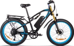 Elektriskais velosipēds Cysum M900 Plus, 26", melns цена и информация | Электровелосипеды | 220.lv