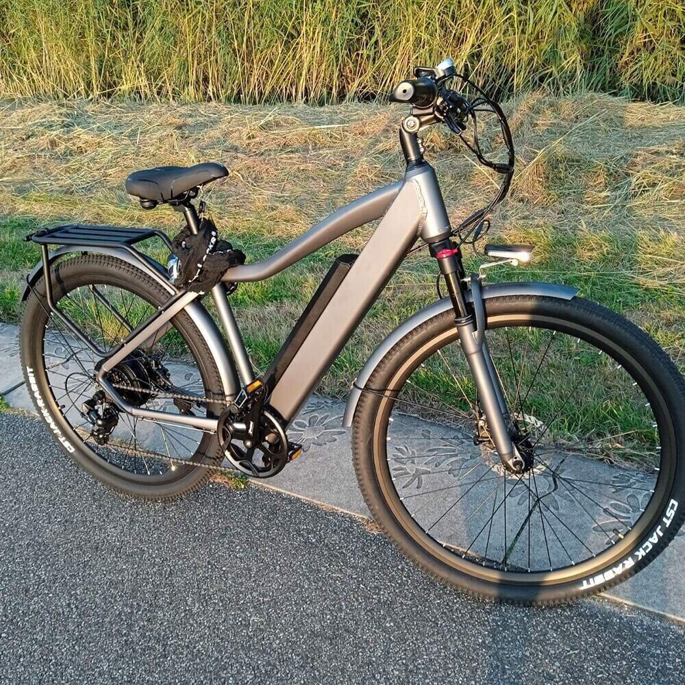 Elektriskais velosipēds Cmacewheel F26, 27,5", pelēks cena un informācija | Elektrovelosipēdi | 220.lv