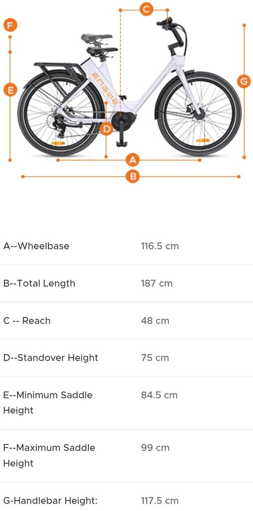 Elektriskais velosipēds Engwe P275 ST, 27,5", balts cena un informācija | Elektrovelosipēdi | 220.lv