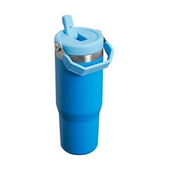 Термобутылка с соломинкой The IceFlow Flip Straw Tumbler 0,89 л белая цена и информация | Термосы, термокружки | 220.lv