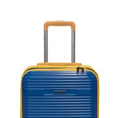 Дорожная сумка AlèzaR, 46x23x34 см, синяя/желтая цена и информация | Чемоданы, дорожные сумки | 220.lv