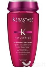 Шампунь для окрашенных волос «Kerastase» Reflect Bain Chromatique Riche, 250 мл цена и информация | Шампуни | 220.lv