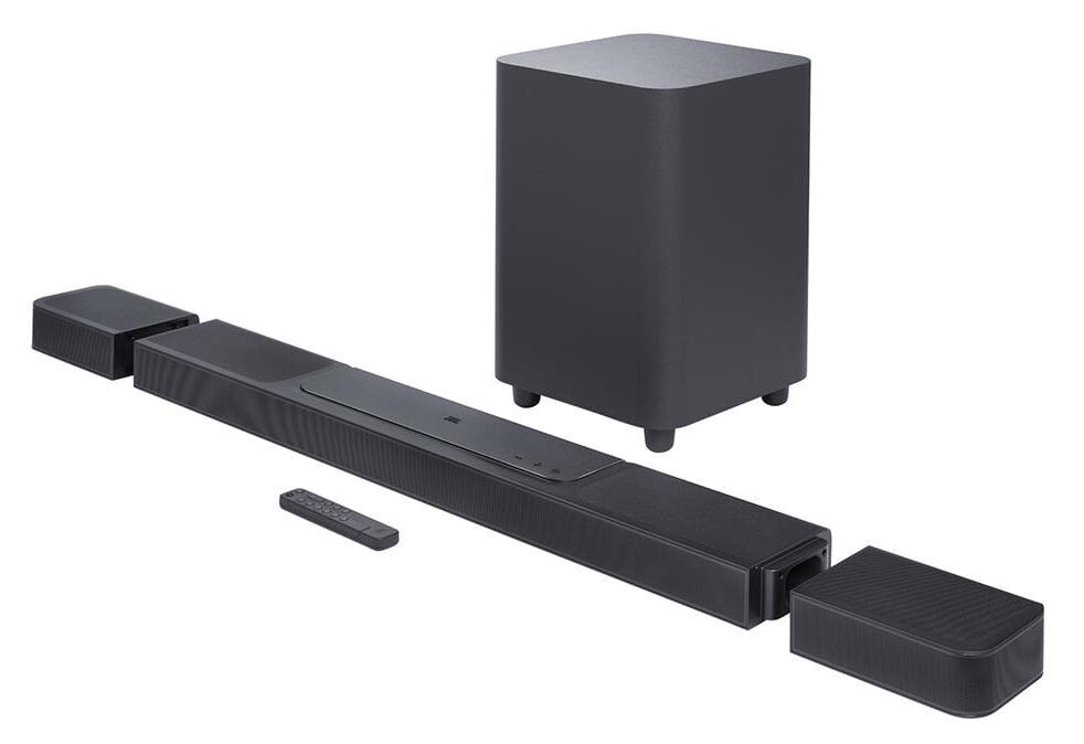 JBL Bar 1300 Pro Soundbar 11.1.4 kanālu skaņas josla ar noņemamiem telpiskās skaņas skaļruņiem, MultiBeam, Dolby Atmos un DTS:X cena un informācija | Mājas akustika, Sound Bar sistēmas | 220.lv