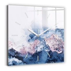 Sienas pulkstenis Kalnu Grēdas, 30x30 cm цена и информация | Часы | 220.lv