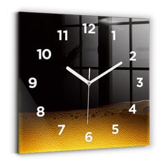 Sienas pulkstenis Apelsīnu Sula, 30x30 cm cena un informācija | Pulksteņi | 220.lv