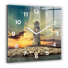 Sienas pulkstenis Bāka Uz Ūdens, 30x30 cm cena un informācija | Pulksteņi | 220.lv