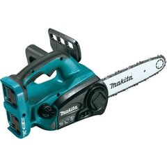 Аккумуляторная бензопила Makita DUC 302 Z, 2x18 В, 30 см, без аккумулятора и зарядного блока цена и информация | Цепные пилы | 220.lv