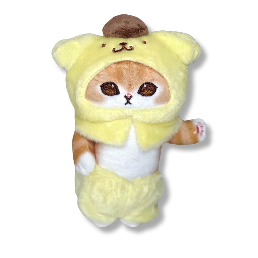 Plīša rotaļlieta Kitty Kuromi, dzeltens, 18 cm cena un informācija | Mīkstās (plīša) rotaļlietas | 220.lv