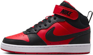 Nike apavi bērniem court borough mid 2 black red CD7782 602, sarkani un melni cena un informācija | Sporta apavi bērniem | 220.lv