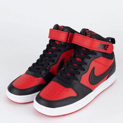Nike apavi bērniem court borough mid 2 black red CD7782 602, sarkani un melni cena un informācija | Sporta apavi bērniem | 220.lv