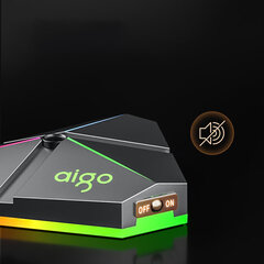 USB микрофон Aigo K4 360°RGB DSP цена и информация | Микрофоны | 220.lv