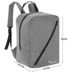 рюкзак Granori, 40x20x25 см, Ryanair, ручная кладь, бежевый цена и информация | Рюкзаки и сумки | 220.lv