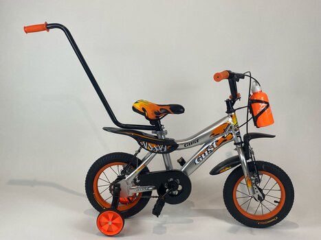 Детский велосипед Gust Dusty 12'', серый цена и информация | Велосипеды | 220.lv