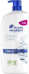 Šampūns Head & Shoulders Classic Clean, 800 ml cena un informācija | Šampūni | 220.lv