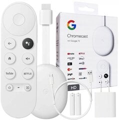 Google Chromecast HD цена и информация | ТВ-приемники, тюнеры | 220.lv