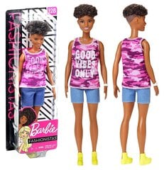 Кукла Mattel - Barbie Fashionistas Original Doll With Purple Hair / from Assort цена и информация | Игрушки для девочек | 220.lv