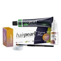 Набор для окрашивания ресниц/бровей HAIRPEARL Tinting Kit Mini, Midnight Blue цена и информация | Карандаши, краска для бровей | 220.lv