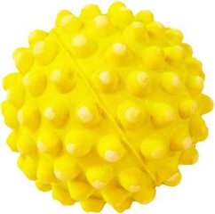 Rotaļlietu bumba Happet cilpiņas 72m dzeltena cena un informācija | Suņu rotaļlietas | 220.lv