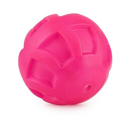 Z839 bumba rozā 10cm cena un informācija | Suņu rotaļlietas | 220.lv