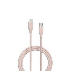 Devia cable Jelly USB-C - USB-C 1,2 m 60W pink цена и информация | Кабели для телефонов | 220.lv