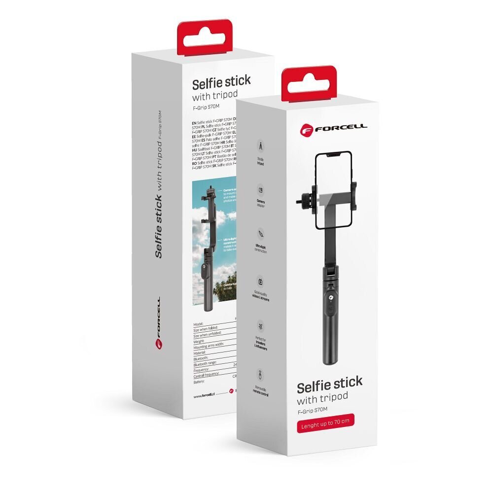 Forcell F-Grip S70M цена и информация | Selfie Sticks | 220.lv