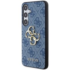 Guess GUHCS24M4GMGBL S24+ S926 niebieski|blue hardcase 4G Big Metal Logo цена и информация | Чехлы для телефонов | 220.lv