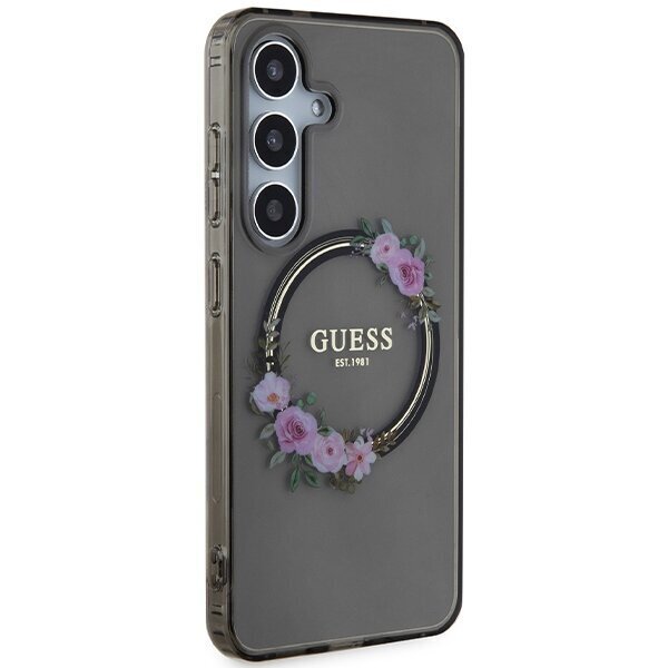 Guess IML Flowers Wreath Mag Hardcase cena un informācija | Telefonu vāciņi, maciņi | 220.lv