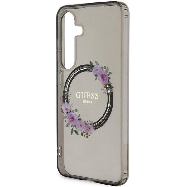 Guess IML Flowers Wreath Mag Hardcase cena un informācija | Telefonu vāciņi, maciņi | 220.lv