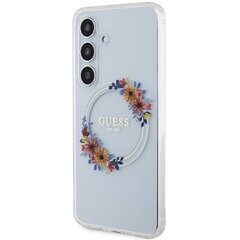 Guess IML Flowers Wreath Mag Hardcase cena un informācija | Telefonu vāciņi, maciņi | 220.lv